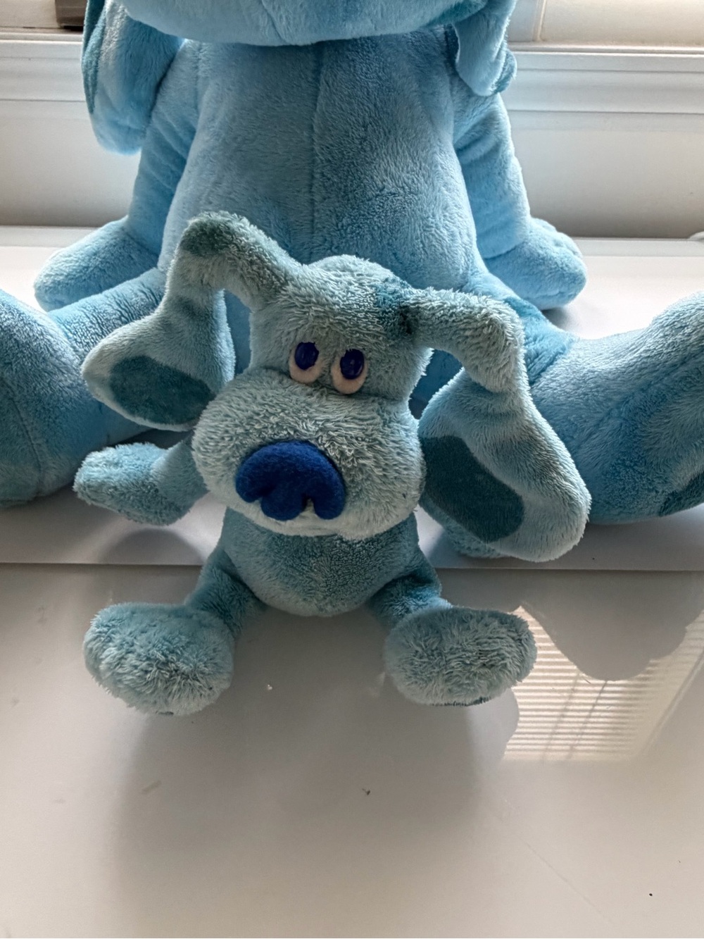 TY Blues Clues Bundle- Blue Plush Beanie Buddies and TY beanie baby Blue - Picture 2 of 7